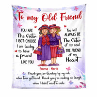 Personalized Friendship Gift You Are The Sister Blanket 23221 thumb 1