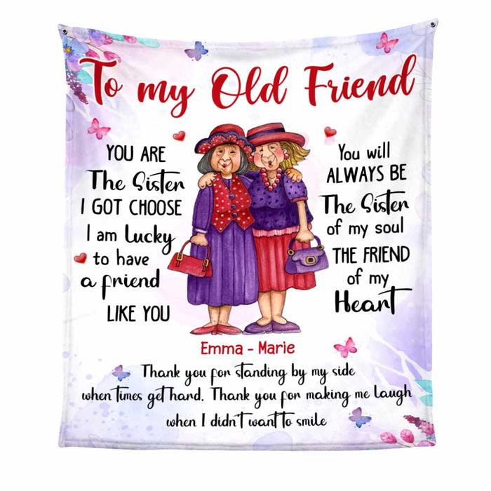Personalized Friendship Gift You Are The Sister Blanket 23221 1
