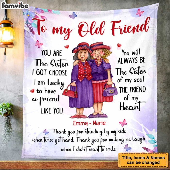 Personalized Friendship Gift You Are The Sister Blanket 23221 1