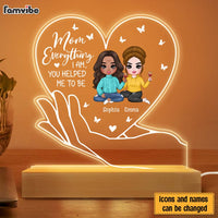 Personalized Gift For Mom Everything We're Plaque LED Lamp Night Light 23222 thumb 1