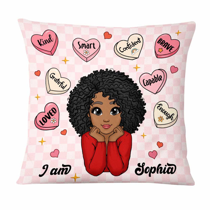 Personalized Gift For Granddaughter I Am Kind Pillow 23229 1
