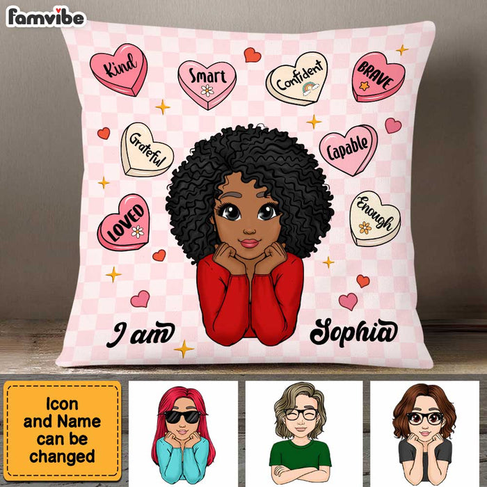 Personalized Gift For Granddaughter I Am Kind Pillow 23229 1