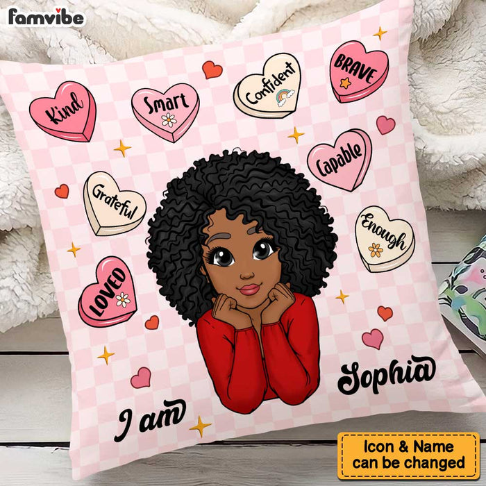 Personalized Gift For Granddaughter I Am Kind Pillow 23229 1
