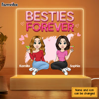 Personalized Gift For Friends Forever Plaque LED Lamp Night Light 23233 thumb 1