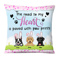 Personalized Love Gift for Dog Mom Pillow 23234 thumb 1