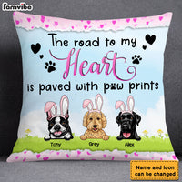 Personalized Love Gift for Dog Mom Pillow 23234 thumb 1