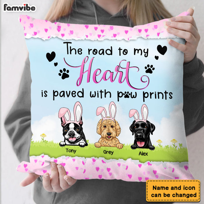 Personalized Love Gift for Dog Mom Pillow 23234 1