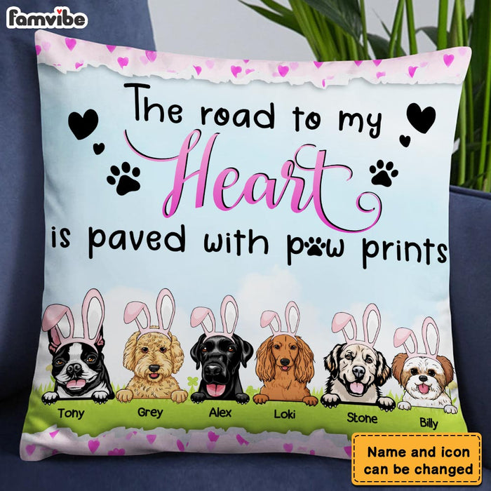 Personalized Love Gift for Dog Mom Pillow 23234 1
