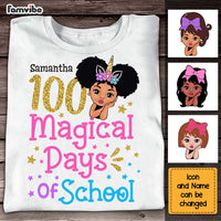 Personalized Love Gift 100 Magical Days Of School Shirt - Hoodie - Sweatshirt 23235 thumb 1
