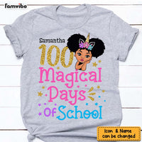 Personalized Love Gift 100 Magical Days Of School Shirt - Hoodie - Sweatshirt 23235 thumb 1