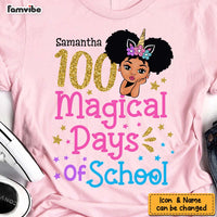 Personalized Love Gift 100 Magical Days Of School Shirt - Hoodie - Sweatshirt 23235 thumb 1