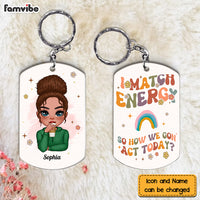 Personalized Gift I Match Energy Aluminum Keychain 23237 thumb 1