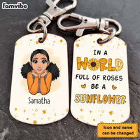 Personalized Gift for Granddaughter Aluminum Keychain 23240 thumb 1