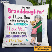 Personalized Gift for Granddaughter Pillow 23251 thumb 1
