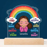 Personalized Daily Affirmation Gift Plaque LED Lamp Night Light 23263 thumb 1