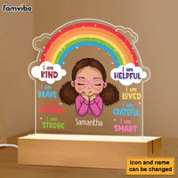 Personalized Daily Affirmation Gift Plaque LED Lamp Night Light 23263 thumb 1