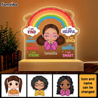 Personalized Daily Affirmation Gift Plaque LED Lamp Night Light 23263 thumb 1