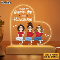 Personalized Friendship Greater Gift Plaque LED Lamp Night Light 23264 thumb 1