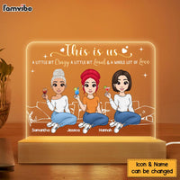 Personalized Gift This Is Us Whole Lot of Love Plaque LED Lamp Night Light 23265 thumb 1