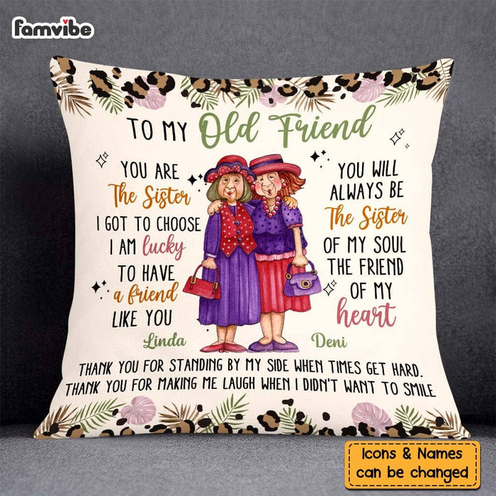 Personalized Friendship Gift You Are The Sister Pillow 23266 1