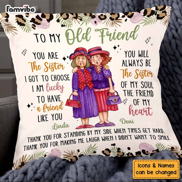 Personalized Friendship Gift You Are The Sister Pillow 23266 1