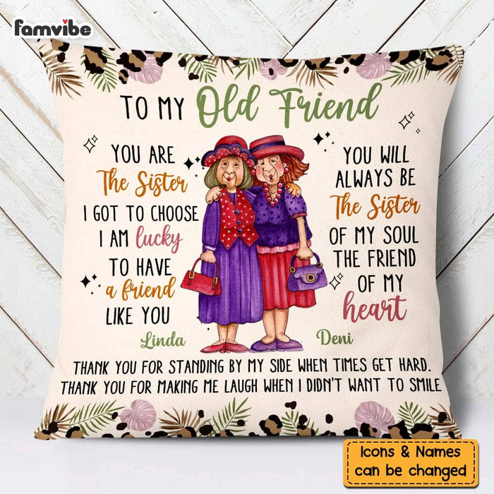 Personalized Friendship Gift You Are The Sister Pillow 23266 1