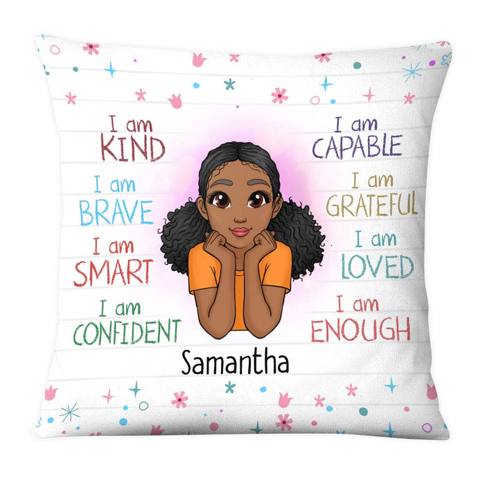 Personalized Gift For Daughter I Am Kind Pillow 23268 1