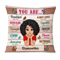 Personalized Gift For Daughter You Are Bible Verses Pillow 23270 thumb 1