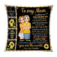 Personalized Gift For Mom Everything I Am Pillow 23273 thumb 1
