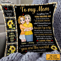 Personalized Gift For Mom Everything I Am Pillow 23273 thumb 1
