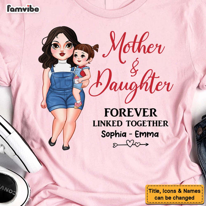 Personalized Mother And Daughter Shirt - Hoodie - Sweatshirt 23274 1