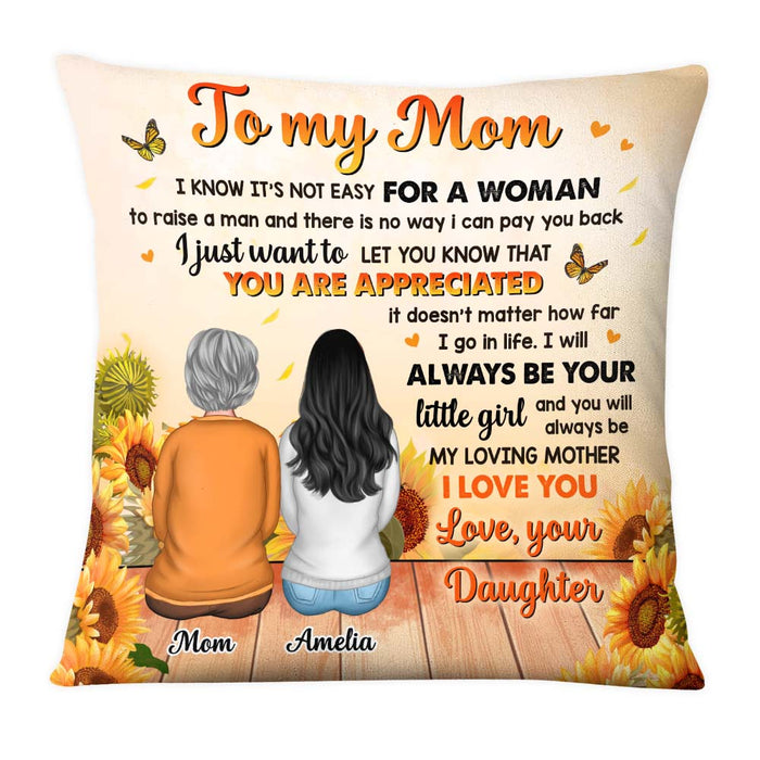 Personalized Gift For Mom You Are Appreciated Pillow 23275 1