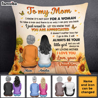 Personalized Gift For Mom You Are Appreciated Pillow 23275 thumb 1
