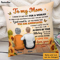 Personalized Gift For Mom You Are Appreciated Pillow 23275 thumb 1