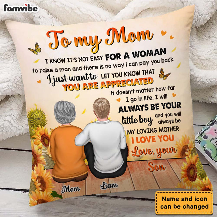 Personalized Gift For Mom You Are Appreciated Pillow 23275 1