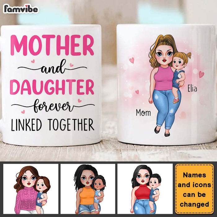Personalized Mother And Daughter Mug 23276 1