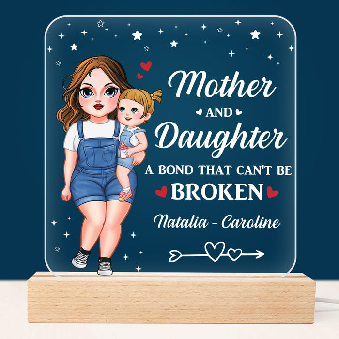 Personalized Mother And Daughter Plaque LED Lamp Night Light 23278 1