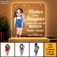 Personalized Mother And Daughter Plaque LED Lamp Night Light 23278 thumb 1