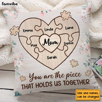 Personalized Gift For Mom You Are The Piece Pillow 23279 thumb 1