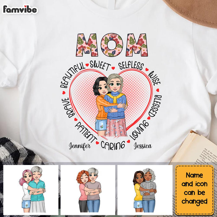 Personalized  Gift For Mom Shirt - Hoodie - Sweatshirt 23283 1