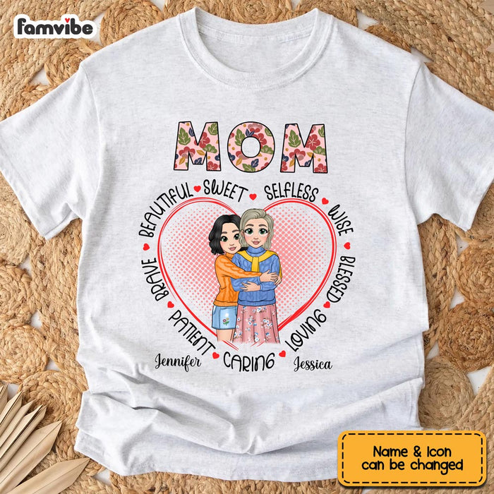 Personalized  Gift For Mom Shirt - Hoodie - Sweatshirt 23283 1