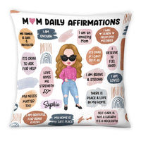 Personalized Mom Daily Affirmations Pillow 23286 thumb 1