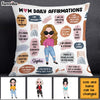 Personalized Mom Daily Affirmations Pillow 23286 1