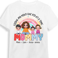Personalized Gift for Mommy Losing My Mind One Kid At A Time Shirt - Hoodie - Sweatshirt 23287 thumb 1