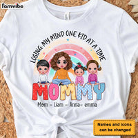 Personalized Gift for Mommy Losing My Mind One Kid At A Time Shirt - Hoodie - Sweatshirt 23287 thumb 1