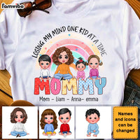 Personalized Gift for Mommy Losing My Mind One Kid At A Time Shirt - Hoodie - Sweatshirt 23287 thumb 1