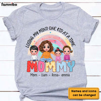 Personalized Gift for Mommy Losing My Mind One Kid At A Time Shirt - Hoodie - Sweatshirt 23287 thumb 1