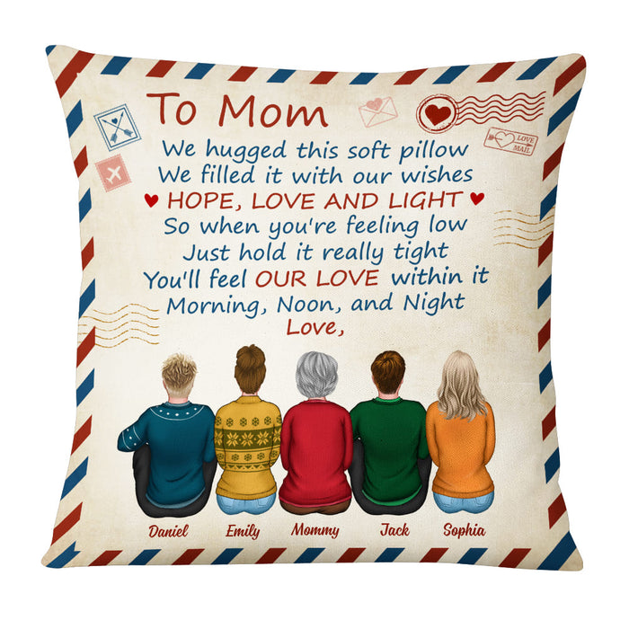 Personalized Gift For Mom Letter Pillow 23288 1
