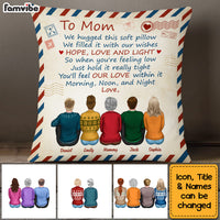 Personalized Gift For Mom Letter Pillow 23288 thumb 1