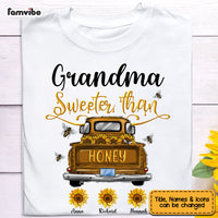 Personalized Grandma Sweeter Than Honey Truck Shirt - Hoodie - Sweatshirt 23290 thumb 1